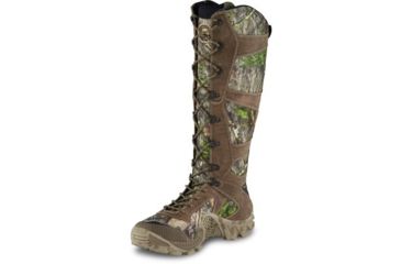 Image of Irish Setter Mens Vaprtrek 2869 17in Waterproof Leather Snake Boot, Mossy Oak Camo, 10.5 Medium, 02869D 105