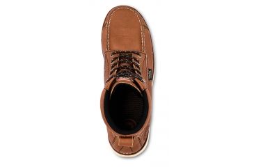 Image of Irish Setter Mens Wingshooter ST 6in Waterproof Work Boots w/Non-Metallic Toe, Brown, 8 E2, 83632E2080