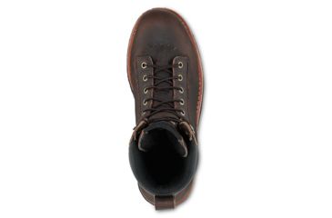 Image of Irish Setter Mesabi 83826 Mens Boot /w Safety Toe, 9 in Height, Waterproof, Java Soggy Leather, EE Extra Wide Width, Brown, 11.5, 83826E2115
