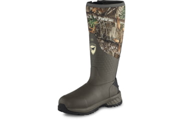 Image of Irish Setter MudTrek, Rain Boots, Vulcanized Rubber, 800 gram Primaloft Insulation, Realtree Edge, 4, 04849E 040