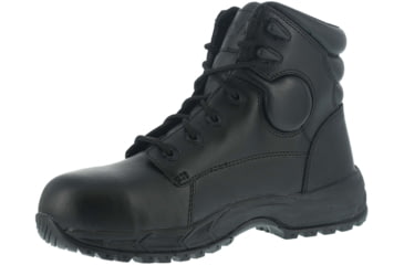 Image of Iron Age Mens Ground Finish 6in Steel Toe Sport Boots, Black, 6, IA5150-BLACK-6-MENS-M