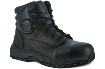 Image of Iron Age Mens Ground Finish 6in Steel Toe Sport Boots, Black, 6, IA5150-BLACK-6-MENS-M