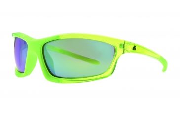 Image of Ironman Ares Sunglasses, Green Frame, Green Flash Mirror Lens, 10230441.QTS