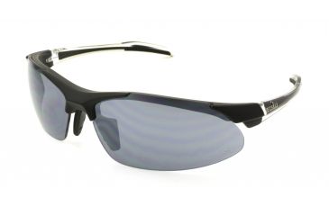 Image of Ironman Inertia X Sunglasses, Matte Black Frame, Smoke with Silver Mirror Flash Lens, 10228856.QTS