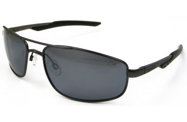 Image of Ironman Tracker POL Sunglasses, Matte Dark Gun Frame, Smoke with Silver Mirror POL Lens, 10228852.QTS