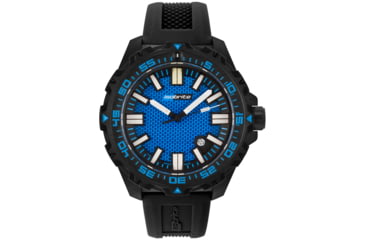 Image of Isobrite Afterburner Series T100 Tritium Watch, Black/Blue, 47mm, ISO4001