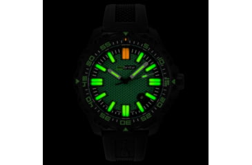 Image of Isobrite Afterburner Series T100 Tritium Watch, Black/Green, 47mm, ISO4002