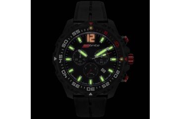 Image of ISOBrite T100 Chronograph Watch, Black, Small ISO401