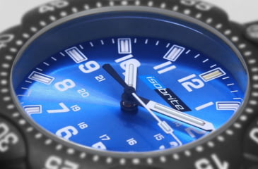 Image of Isobrite Valor Midsize Blue T100 Tritium Illuminated Watch, Blue, ISO353-PU