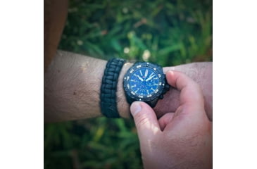 Image of Isobrite Valor Swiss T100 Tritium Illuminated Chronograph, Polyurethane, ISO413