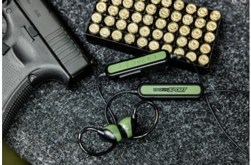 Image of ISOtunes Sport Advance BT 2.0 Protective Ear Plugs, 26 dB, 1 Pair, OD Green, Universal, IT-36B