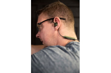 Image of ISOtunes Sport ADVANCE BT Tactical Earbuds with Bluetooth, 26 NRR, OD Green, IT-36