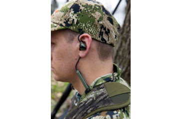 Image of ISOtunes Sport ADVANCE BT Tactical Earbuds with Bluetooth, 26 NRR, OD Green, IT-36
