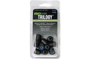 Image of ISOtunes Sport Advance Trilogy Replacement Foam Ear Tips, 5 Pairs, Large, IT-53