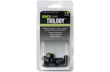 Image of ISOtunes Sport Advance Trilogy Replacement Foam Ear Tips, 5 Pairs, Small, IT-51