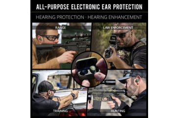 Image of ISOtunes Sport INSTINCT Tactical Earbuds, OD Green, Universal, IT-94