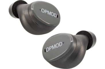 Image of ISOtunes Sport OPMOD CALIBER True Wireless Tactical Earbuds w/ Bluetooth, 25 NRR, Wolf Gray, Universal