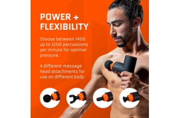 Image of Jawku V2 Muscle Blaster, Black/Orange, MB-V2