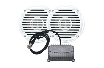 Image of Jensen Bluetooth Amplifier Package w/JAHD240BT 80W, 2-Channel Bluetooth Amplifier &amp; MS5006 5" Speakers CPM50 55633