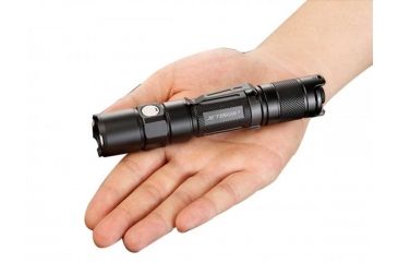 Image of JETBeam Tactical Rechargeable LED Flashlight, 1300 Lumens, Black JETBEAM-TH15