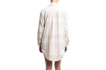 Image of Jetty Bonita Flannel Dress - Womens, Sand, Medium, 27160
