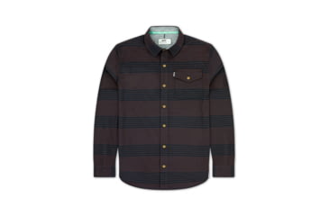 Image of Jetty Essex Oyster Twill Shirt - Mens, Oxblood, Extra Large, 27396