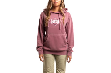 Image of Jetty Gem Hoodie - Womens, Mauve, Small, 29238