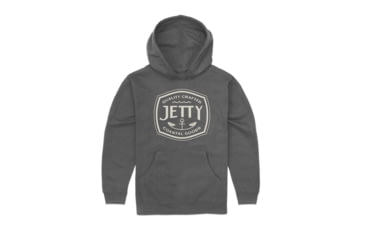 Image of Jetty Grom Moor Hoodie - Kids, Charcoal, YL, 26672