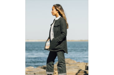 Image of Jetty Hawser Jacket - Womens, Carbon, Large, 28837