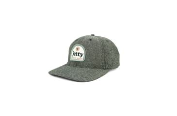 Image of Jetty Rising Snapback, Heather Grey, One Size, 28765
