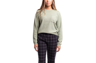 Image of Jetty Seaway Sweater - Womens, Sage, Small, 27094