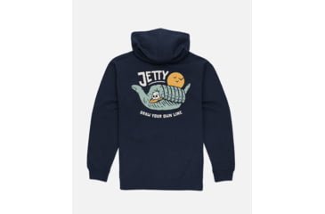 Image of Jetty Shaka Hoodie - Mens, Navy, Large, 26500