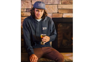 Image of Jetty Shaka Hoodie - Mens, Navy, Large, 26500