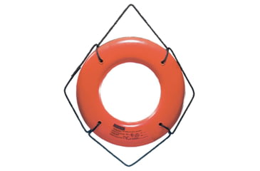 Image of Jim-Buoy U.S.C.G. Approved Jbx-Series Life Ring, Orange, 20in, JBO-X-20