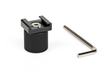 Image of JOBY Cold Shoe PRO Aluminim Cold Shoe Adapter for Attaching Accessories, Black, JB01530