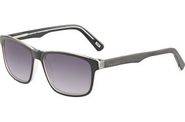 Image of JOOP! 87197 Sunglasses, Black Crystal Frame, Grey Gradient Lens, 87197-8738