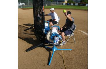 Image of JUGS BP 1 Softball Only Pitching Machine w/o Cart, N.76, 110V, Blue, M1101