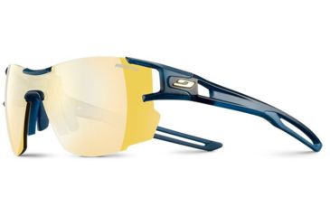 Image of Julbo Aerolite Sunglasses Translucent Blue/Blue Frame with Zebra Light Lenses, J4963212
