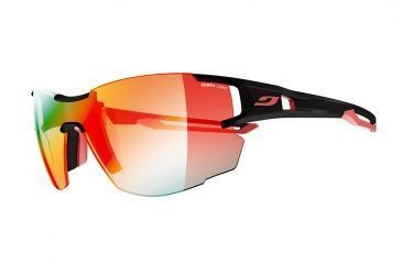 Image of Julbo Aerolite Sunglasses, Black/Red, Zebra Light, J4963314