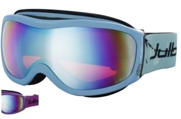 Image of Julbo Cassiopee Rx Insert Goggles - Purple Frame, Cat 3 Multilayer Blue/Orange lens 70512261