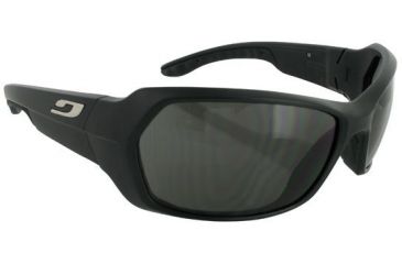 Image of Julbo Dirt Speed Sunglasses, Black w/ Polarized 3 Lenses