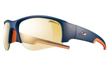 Image of Julbo Dust Sunglasses, Blue/Orange w/ Zebra Light Hard Lenses 4333132