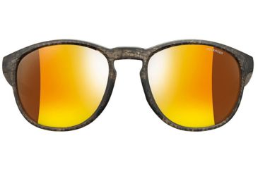 Image of Julbo Elevate Sunglasses Brown Deco/Black Frame with Polarized 3CF Lenses, J5169151
