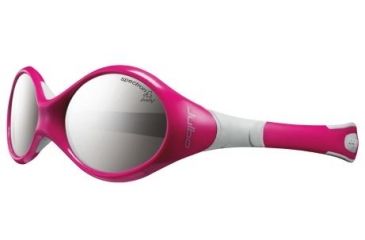 Image of Julbo Looping 2 Kids Sunglasses, Fuschia/Grey Frame w/Spectron 4 Baby Lenses 3322318