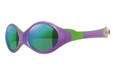 Image of Julbo Looping 2 Kids Sunglasses, Violet/Green Frame w/Spectron 3CF Lenses 3321126