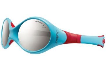 Image of Julbo Looping 2 Kids Sunglasses, Blue/Red Frame w/Spectron 4 Baby Lenses 3322336