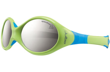 Image of Julbo Looping 2 Kids Sunglasses, Lime/Blue Frame w/Spectron 4 Baby Lenses 3322316