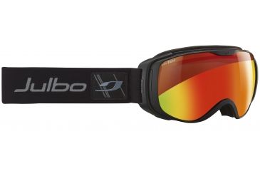 Image of JULBO Luna Ski Goggles,Black,Snow Lenses w/Multilayer Fire Flash, Small 72873145