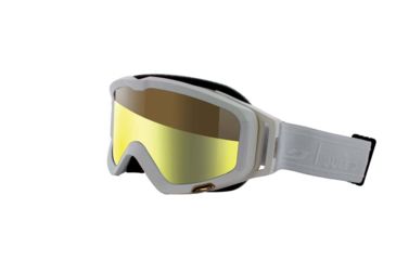 Image of Julbo Meteor OTG Goggles, White/Blue/Red w/Zebra Light Double Cylindrical Lenses And A Light Gold Flash Treatment 79831114
