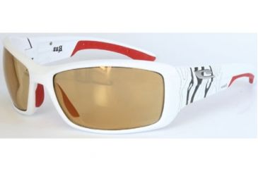 Image of Julbo Run White/Red Zebra Phototchromic Sunglasses